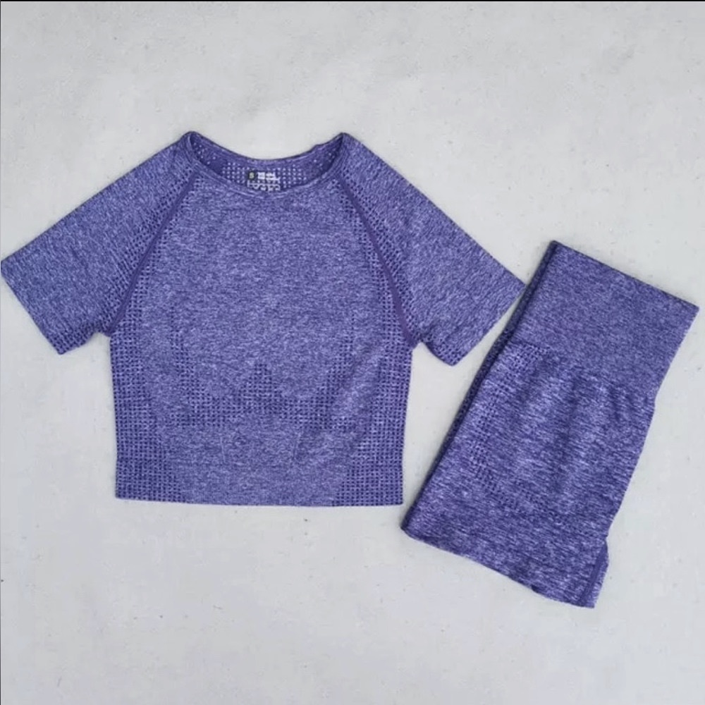 soft athletic workout set 2 piece